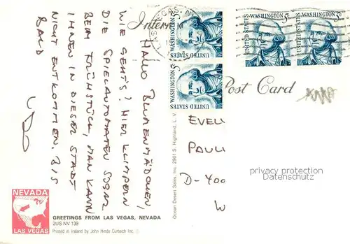 AK / Ansichtskarte Las_Vegas_Nevada Golden Nugget Gambling Hall 