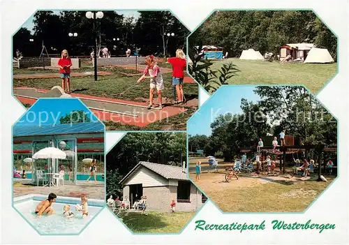 AK / Ansichtskarte Echten Recreatiepark Westerbergen Campingplatz Minigolf Kinderspielplatz Swimming Pool Echten