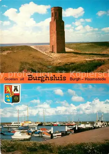 AK / Ansichtskarte Haamstede Burghsluis Hafen Haamstede