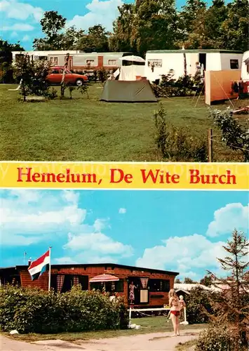 AK / Ansichtskarte Hemelum De Wite Burch Campingplatz Wohnmobile Hemelum