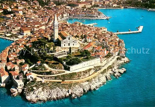 AK / Ansichtskarte Rovinj_Rovigno_Istrien Fliegeraufnahme 