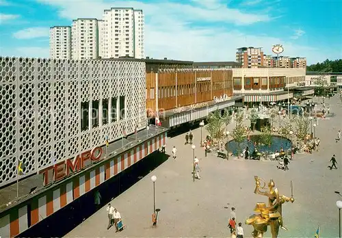 AK / Ansichtskarte Stockholm Farsta torg Stockholm