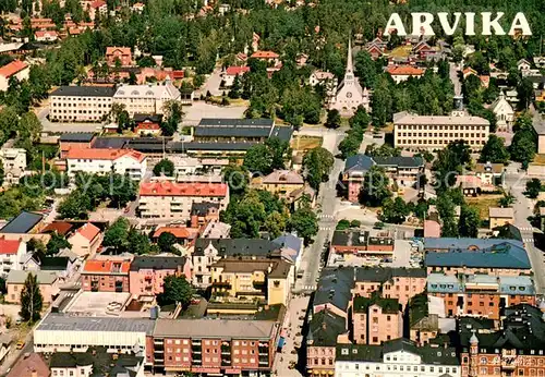 AK / Ansichtskarte Arvika Fliegeraufnahme Arvika