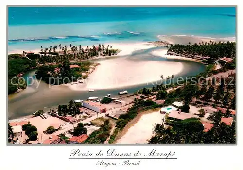 AK / Ansichtskarte Jequia_Alagoas_Brazil Praia de Dunas de Marape 