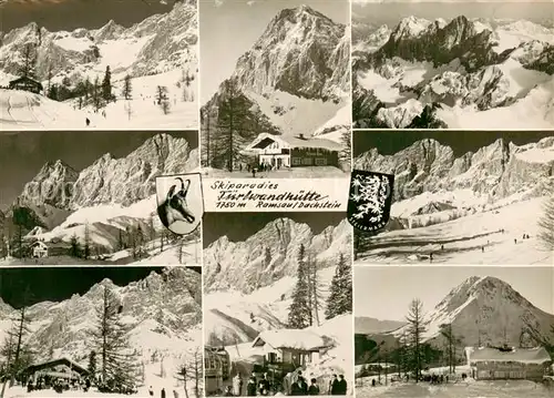 AK / Ansichtskarte Ramsau_Dachstein_Steiermark Tuerlwandhuette Teilansichten Ramsau_Dachstein