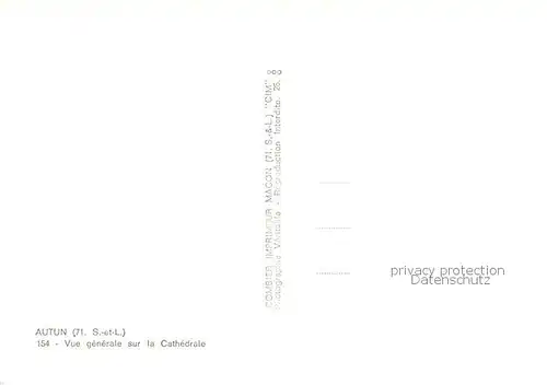 AK / Ansichtskarte Autun_71 Vue aerienne 
