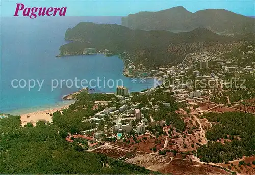 AK / Ansichtskarte Paguera_Mallorca_Islas_Baleares_ES Fliegeraufnahme 