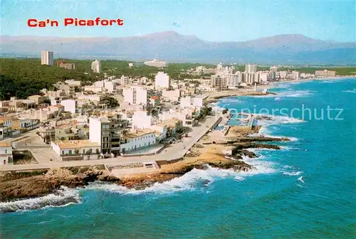 AK / Ansichtskarte Can_Picafort_Mallorca_ES Fliegeraufnahme 
