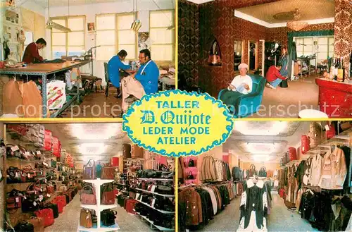 AK / Ansichtskarte Arenal__Mallorca_ES Fabrik Carretera Arenal D Quijote Leder Mode Atelier 