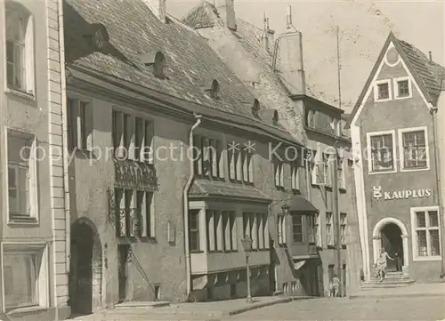 AK / Ansichtskarte Tallinn_Estonia Raekoja plats Vaade Raeapteegile 