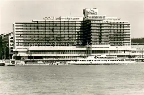 AK / Ansichtskarte Budapest Hotel Duna International Continental Budapest