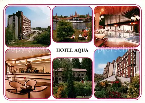 AK / Ansichtskarte Heviz Hotel Aqua Rezeption Park Hallenbad Heviz