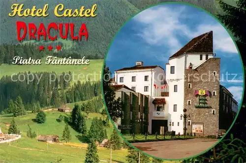AK / Ansichtskarte Bistrita Nasaud_RO Hotel Castel Dracula Piatra Fantanele 
