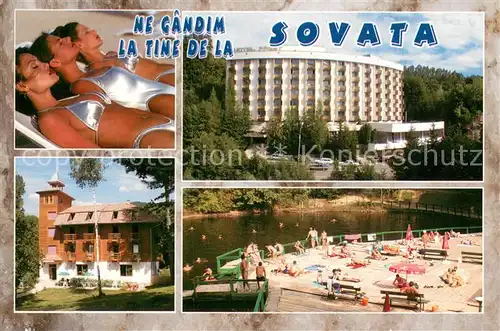 AK / Ansichtskarte Sovata_RO Faget Hotel Alunis Lake 