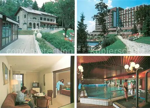AK / Ansichtskarte Heviz Thermal Hotel Aqua Apartement Hallenbad Heviz