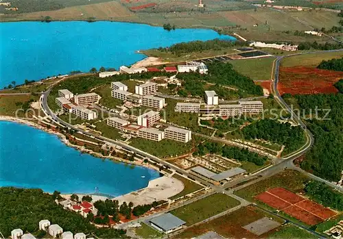 AK / Ansichtskarte Porec_Croatia Plava laguna Zelena laguna International club Galeb Lotosi villas Astra 