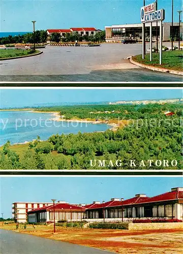 AK / Ansichtskarte Umag_Umago_Istrien Hotels Katoro Details Umag_Umago_Istrien