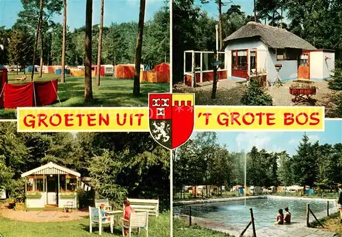 AK / Ansichtskarte Doorn_Niederlande Recreatiecentrum  t Grote Bos Hydeparklaan Schwimmbad Doorn_Niederlande