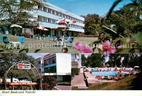 AK / Ansichtskarte Nairobi Hotel Boulevard Garten Pool Nairobi