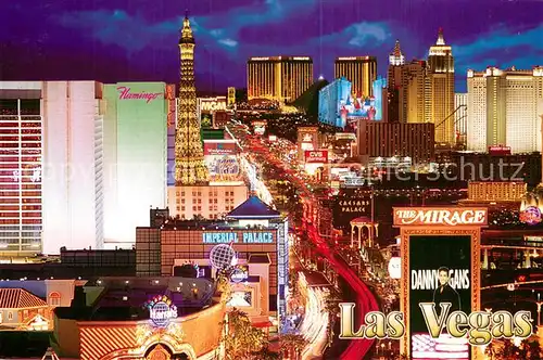 AK / Ansichtskarte Las_Vegas_Nevada Gaming Capital of the World 