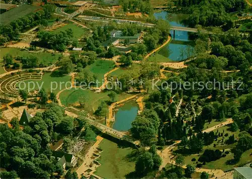AK / Ansichtskarte Essen__Ruhr Grugapark Fliegeraufnahme 