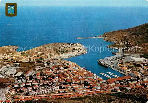 AK / Ansichtskarte Port Vendres_66 Vue aerienne 