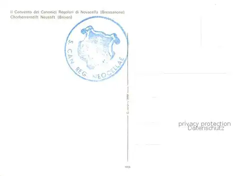 AK / Ansichtskarte Brixen_Suedtirol Chorherrenstift Neustift Fliegeraufnahme Brixen Suedtirol