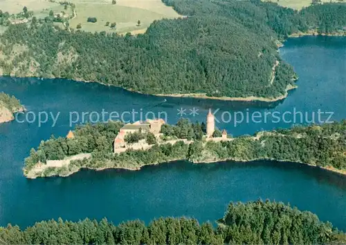 AK / Ansichtskarte Zvikov Staatliches Schloss Fliegeraufnahme Zvikov