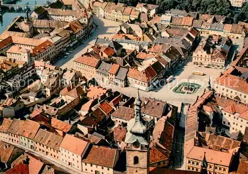 AK / Ansichtskarte Pisek_CZ Stadtzentrum Altstadt 