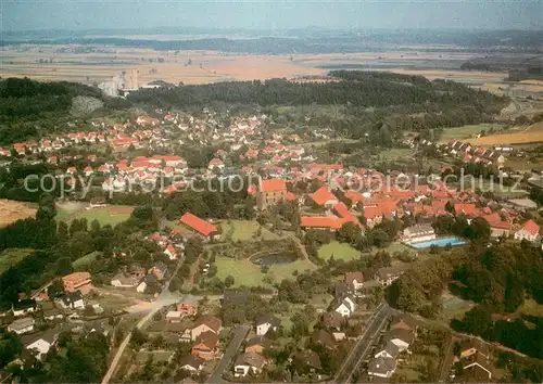 AK / Ansichtskarte Hardegsen Fliegeraufnahme Hardegsen