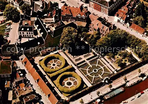 AK / Ansichtskarte Groningen_NL Princenhoftuin Fliegeraufnahme 