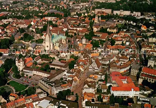 AK / Ansichtskarte Paderborn Stadtmitte Fliegeraufnahme Paderborn
