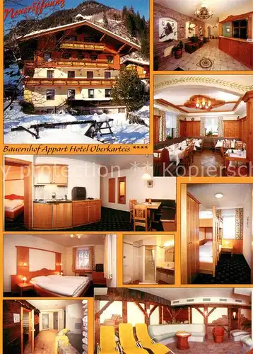AK / Ansichtskarte Huettschlag Bauernhof Appart Hotel Oberkarteis Details Huettschlag
