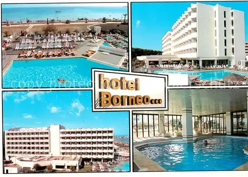 AK / Ansichtskarte Cala_Millor_Mallorca Hotel Borneo Pool Hallenbad Cala_Millor_Mallorca
