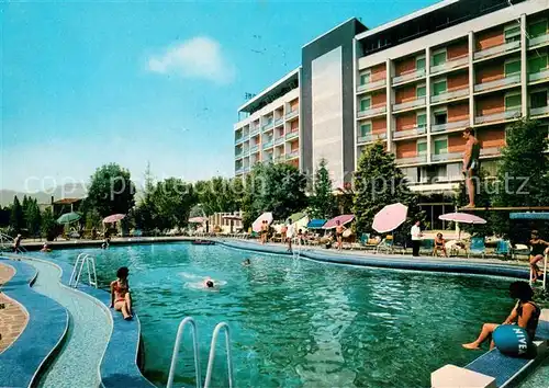 AK / Ansichtskarte Montegrotto_Terme_IT Grand Hotel Terme Hotel Olimpia Terme Schwimmbad 