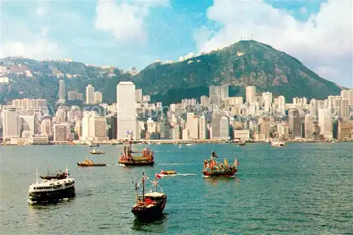 AK / Ansichtskarte Hong_Kong Central district Hong_Kong