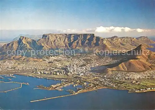 AK / Ansichtskarte Cape_Town_Southafrica_RSA Fliegeraufnahme 