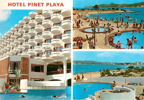 AK / Ansichtskarte San_Antonio_Abad_Ibiza Hotel Pinet Playa Pool Landschaft 