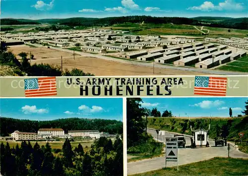 AK / Ansichtskarte Hohenfels_Oberpfalz U.S. Army Training Area Kaserne Hohenfels Oberpfalz