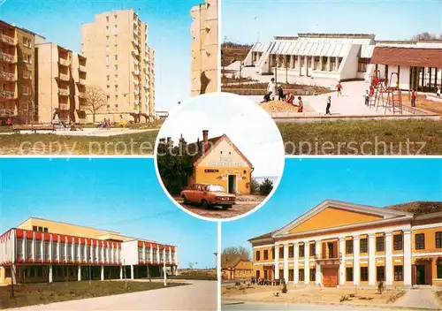 AK / Ansichtskarte Paks Wohnsiedlung Kindergarten Schule Gaststaette Paks