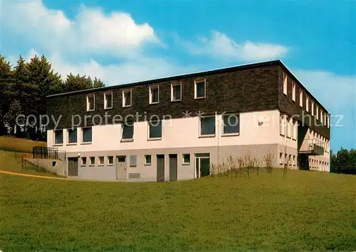 AK / Ansichtskarte Langscheid_Sorpesee Jugendherberge Langscheid Sorpesee