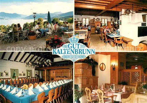 AK / Ansichtskarte Gmund_Tegernsee Gut Kaltenbrunn Hotel Restaurant Festsaal Gmund Tegernsee