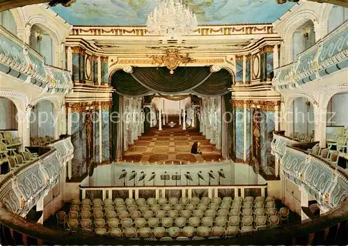 AK / Ansichtskarte Schwetzingen Rokoko Theater Schwetzingen