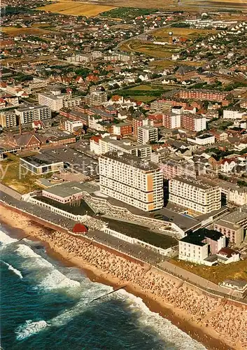 AK / Ansichtskarte Westerland_Sylt Fliegeraufnahme Westerland_Sylt