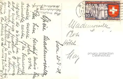 AK / Ansichtskarte Sion__Sitten_Seduno_VS Le Tourbillon 