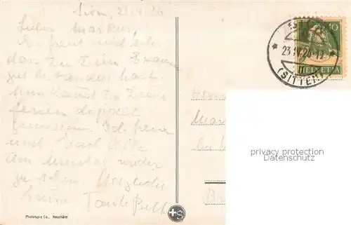 AK / Ansichtskarte Sion__Sitten_Seduno_VS Vue sur Tourbillon et la Rhone 