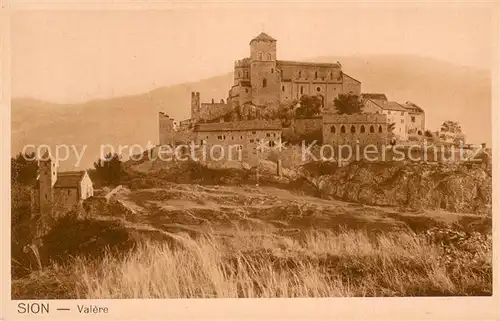 AK / Ansichtskarte Sion__Sitten_Seduno_VS Valere 