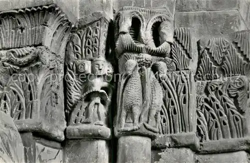 AK / Ansichtskarte Sion__Sitten_Seduno_VS Cathedrale ND de Valere Chapiteau romain 