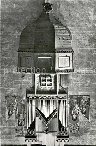 AK / Ansichtskarte Sion__Sitten_Seduno_VS Cathedrale ND de Valere les orgues 