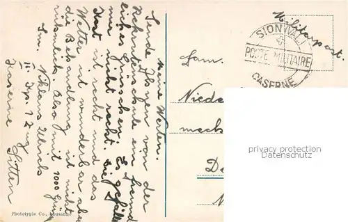 AK / Ansichtskarte Sion__Sitten_Seduno_VS Vue generale Militaerpost 